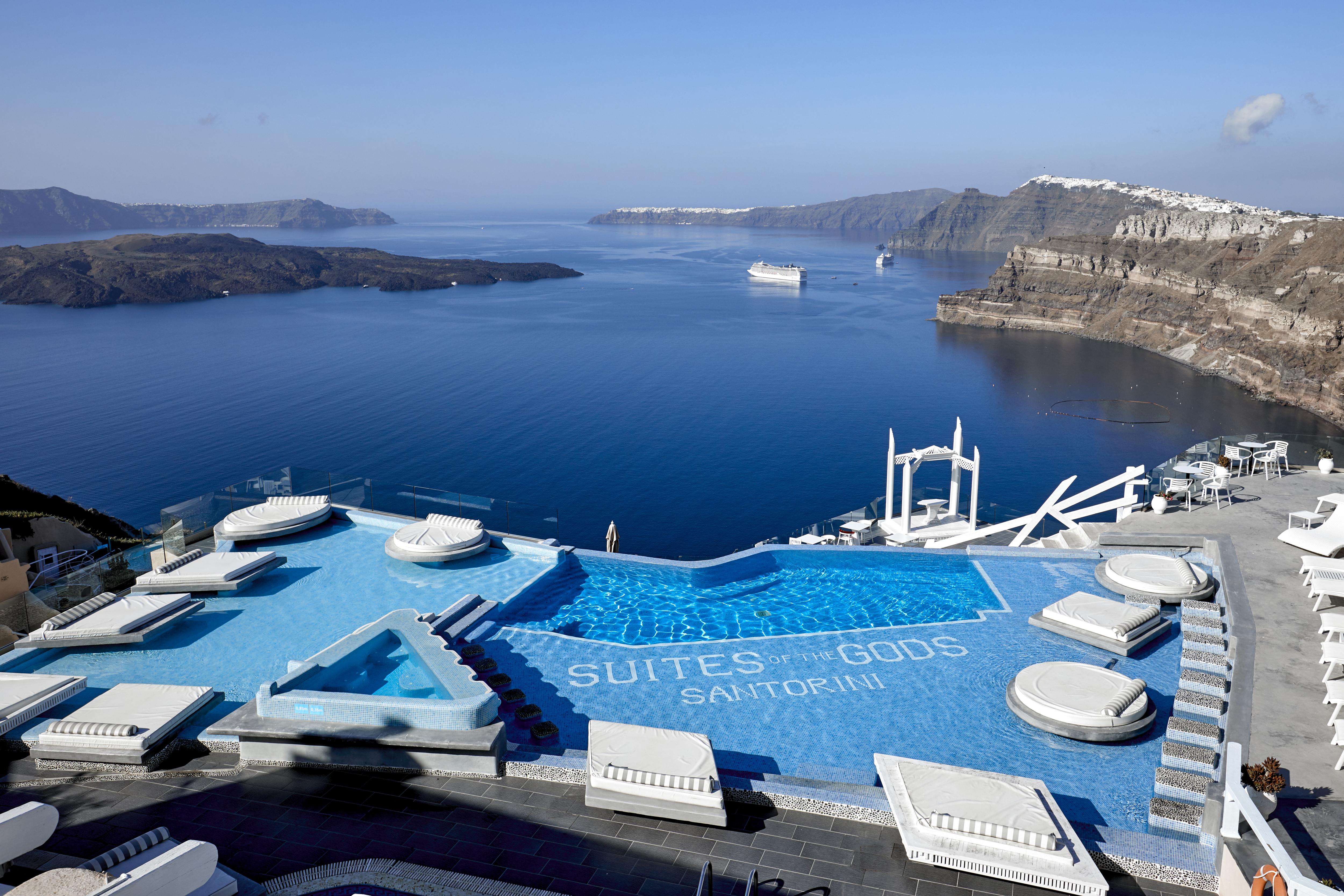 Suites Of The Gods Cave Spa Hotel Megalokori Exterior foto